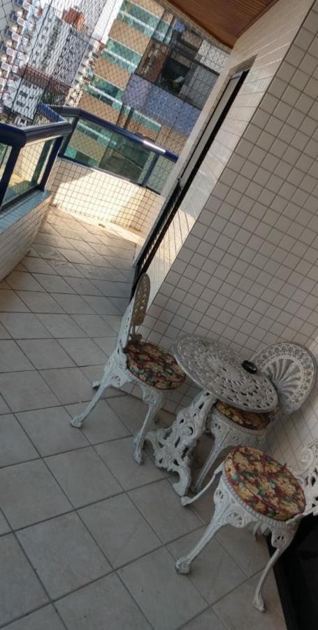 Apartamento Guilhermina Vista Para O Mar Praia Grande  Exterior foto